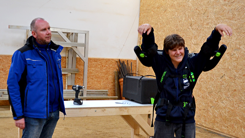 GESELLE dich dazu! – Exoskelett