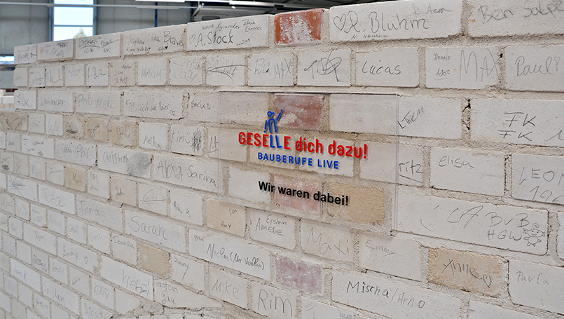 Bild 019 | GESELLE dich dazu! – Brücke in der Maurer-Halle abc Bau M-V GmbH GESELLE dich dazu! – Brücke in der Maurer-Halle